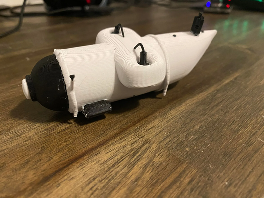 okyanus kapısı titan denizaltı yeniden karıştırılmış by gece gezgini hobi kendin yap araçlar dalgıç 3d print model - Mito3D