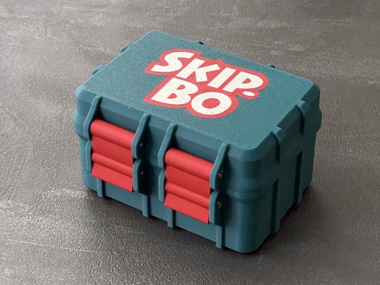 skip-bo box rugged remixed by schiko tools organizers parametric multicolor 3mf skipbo bambulab 3d print model - Mito3D