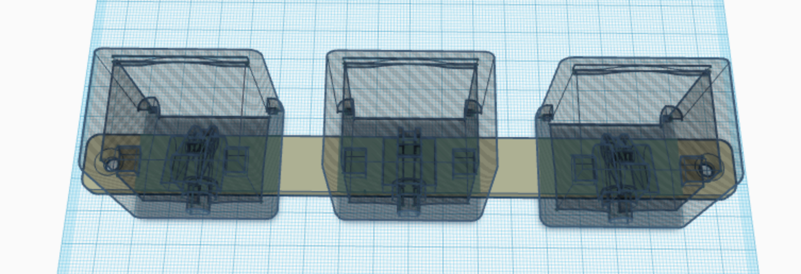 katze schlüsselbund halter unterstützung 3 kette by haushalt dekor 3d print model - Mito3D
