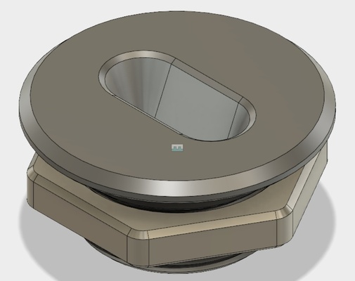 enterrer enceinte filament guider by bounetphoto 3d imprimante accessoires fusion360 guide étagères chose universelle 3d print model - Mito3D