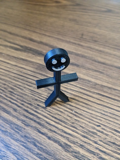tpu omino or pla test stampa by dr3d stampe 3d stampante modelli stickman 3d print model - Mito3D