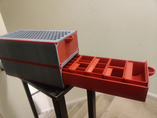 modular gridfinity cajones remezclado by techgundam herramientas organizadores cajón 3d print model - Mito3D
