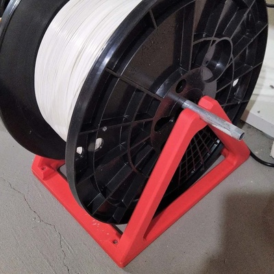 large spool holder 5lbs 15lbs by bounetphoto 3d printer accessories spoolholder filamentholder thingiverse largespool 3d print model - Mito3D