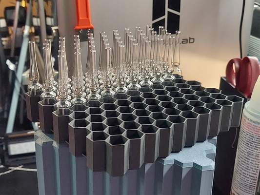 şişe ampuller hexacomb depolama by karışık hobi kendin yap altıgen saklama kutusu bilim kurgu 3d print model - Mito3D