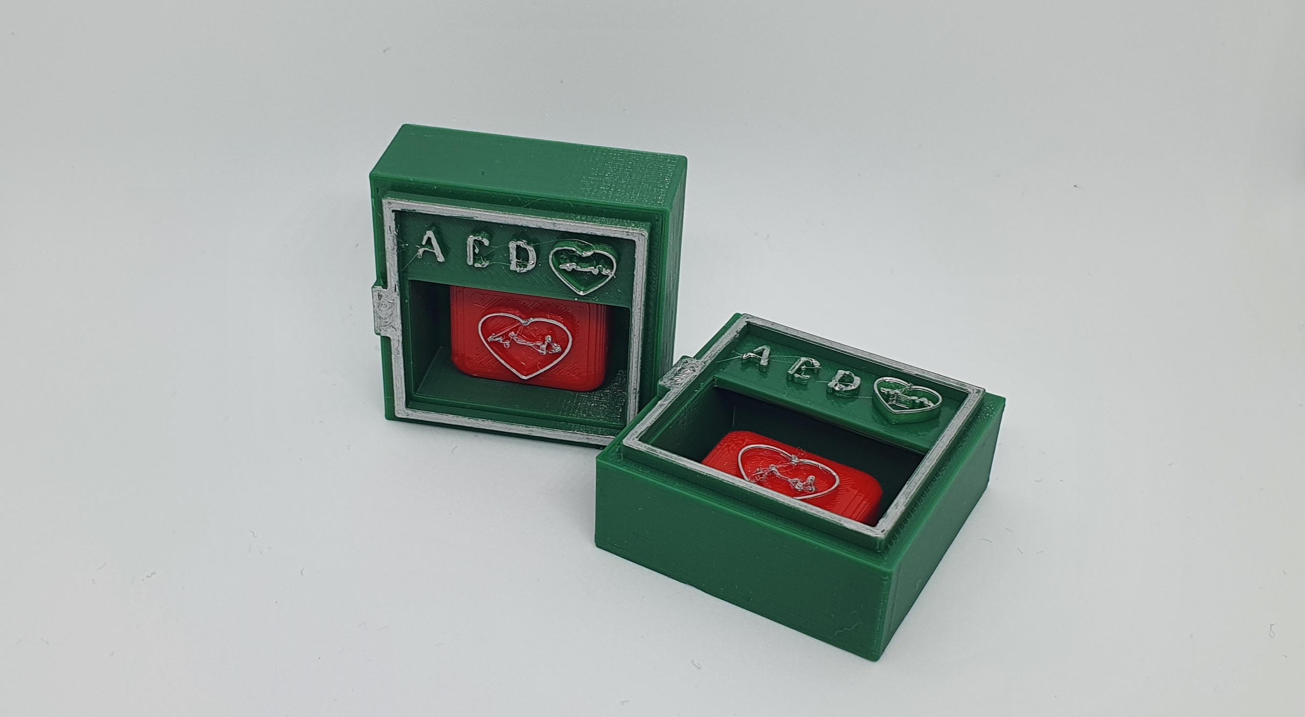 defibrillator set rahmen modelle diorama 1 14 16 12 10 by 75echo hobby diy rc anlasser werkstatt puppenhaus garage konstruktion herz bruder crawler maßstabgetreues modell krankenhaus krankenwagen ekg 3D print model - Mito3D