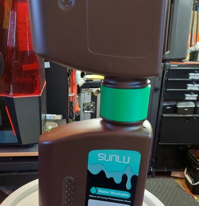 sunlu épargnant by obscurci 3d imprimante accessoires buse extrudeuse adaptateur résine 3d print model - Mito3D