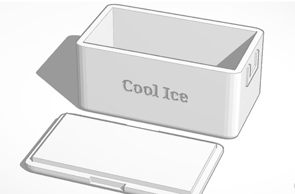 resfriador coolbox escala modelos diorama 1 14 16 12 10 by 75echo passatempo faça rc construção acessórios rastejante caixa térmica casa bonecas 3d print model - Mito3D