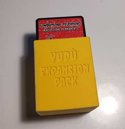 voodoo vud expansion pack by giorgiomiglia toys & games board box organizer boardgameorganizer vudoo 3d print model - Mito3D