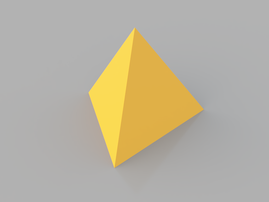 poli sfere tetraedro remixato by adamo l arte modelli lowpoly sfera poliedro poliedri 3d print model - Mito3D