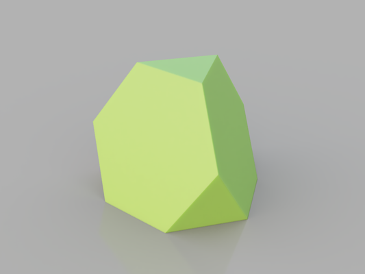 escuela politécnica esferas truncado tetraedro remezclado by adán l arte modelos lowpoly esfera poliedro poliedros 3d print model - Mito3D