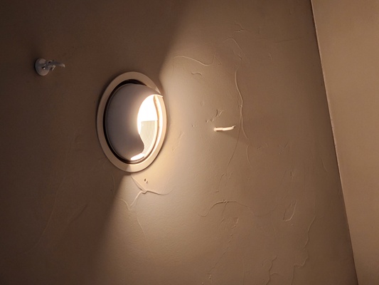 recessed ceiling light blocker by jdireen household decor lightshade ceilinglight lightmodifier 3d print model - Mito3D