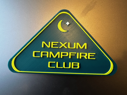 starfield connexion feu camp club by datation outils gadgets bethesda champ 39 étoiles 3d print model - Mito3D