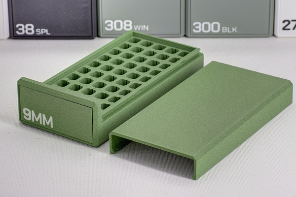munición caja 9mm almacenamiento by ildarcheg herramientas organizadores 3d print model - Mito3D