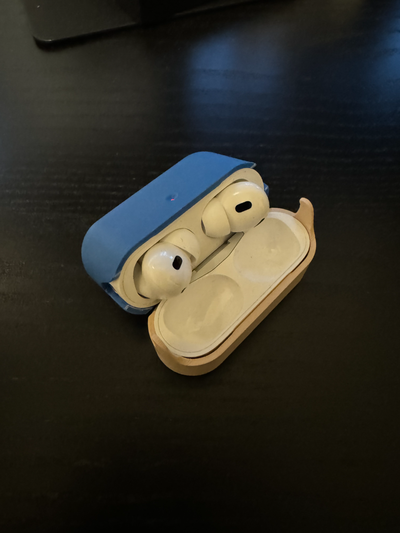 airpods pro phone stand case shared by notjoel hobby & diy electronics 3d print model - Mito3D