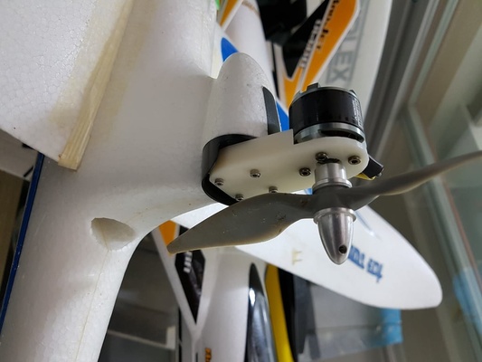 axn floater jet motor mount by azure93 hobby & diy rc 3d print model - Mito3D