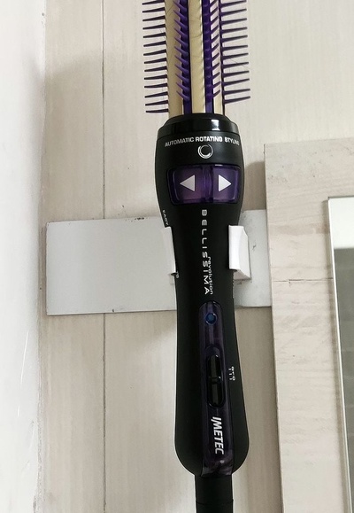 supporto spazzola bellissima by scigola passatempo fai parete rotante capelli thingiverse imetec 3d print model - Mito3D
