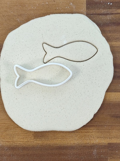 pez galleta cortador by theodore casa modelos navidad galletas feliz cookiescutter 3d print model - Mito3D
