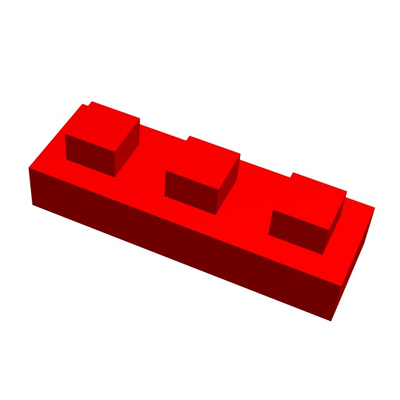 kök tuğla 4 4x3 2 by yapısal geometri eğitim matematik oyuncak inşaat 3d print model - Mito3D