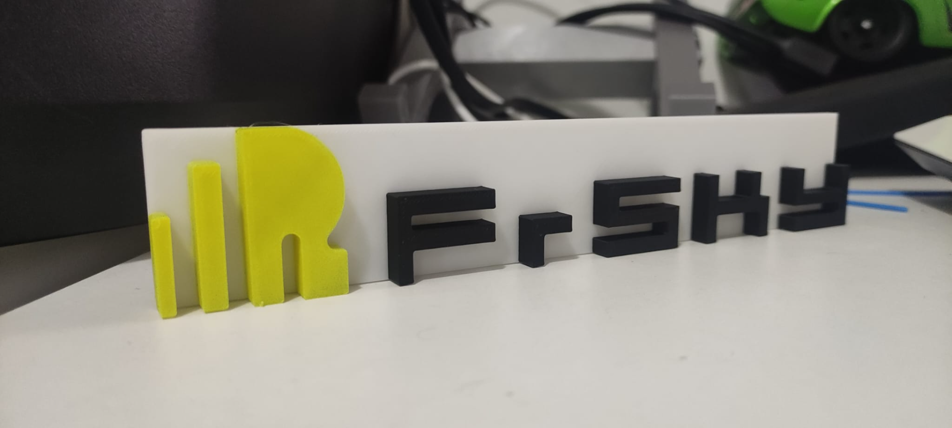 frsky logo by omriy7 passatempo fai rc 3D print model - Mito3D