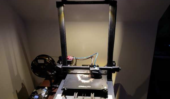 mancha luces 3d impresora t slot rieles by fabricante dave accesorios ligero modificación relámpago encendiendo 3d print model - Mito3D