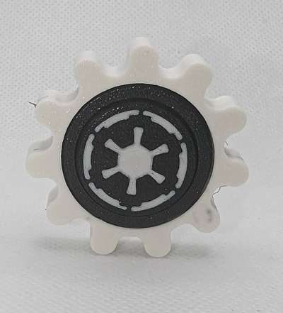 gyroscope gear fidget - star wars empire by techjeeper toys & games gadget 3d print model - Mito3D