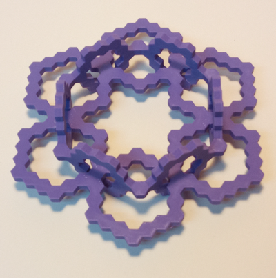 dodekasiklik bağlantı 1 by yapısal geometri eğitim matematik model kök 3d print model - Mito3D