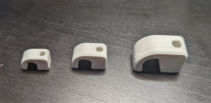 kabel mauer clip nägel by preischl 3d werkzeuge veranstalter drucken schnell nagel 3d print model - Mito3D