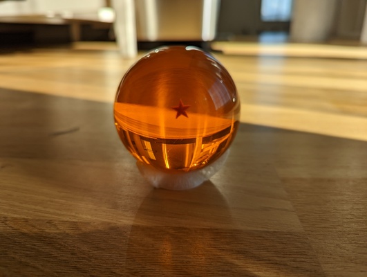 bola ficar pé by preço 3d casa decoração 75mm esfera dragão 3d print model - Mito3D