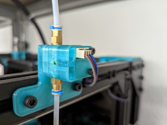 duet magnet filament sensor cover by preischl 3d printer parts 3d print model - Mito3D