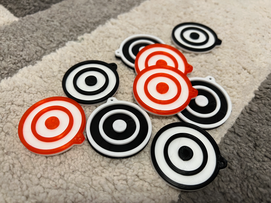 target discs airsoft or nerf toys by ozbutcher78 & games airsoftaccesories airsofttarget targetpractice targetshooting 3d print model - Mito3D