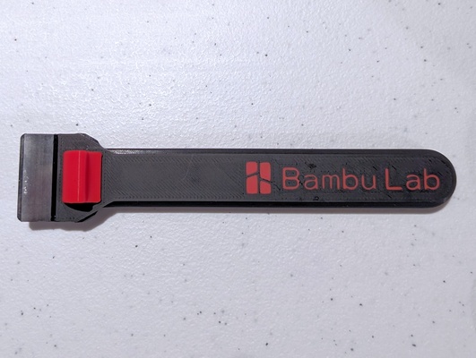 gelişmiş bambu laboratuar kazıyıcı 2 renk by erick burgess 3d yazıcı aksesuarlar 3d print model - Mito3D