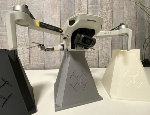 dji mini 2 drohne stand anzeige by holonda3d werkzeuge gadgets 3d print model - Mito3D