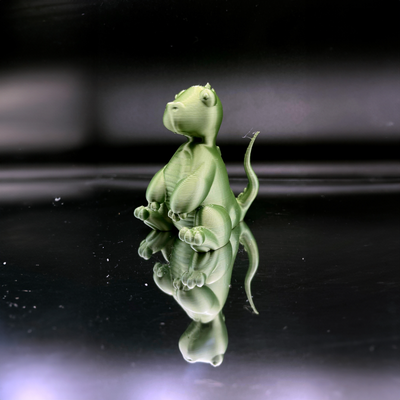 mollig dino by regenbogenhaardesigns miniaturen kreaturen dinosaurier 3d print model - Mito3D