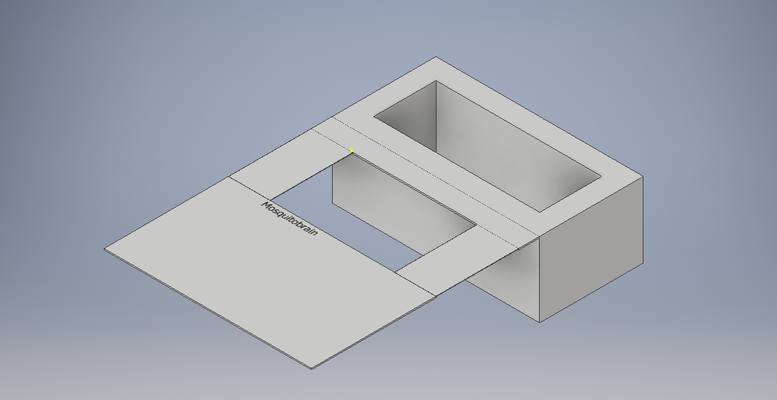 flexible caja tapa prueba remezclado by cerebro mosquito 3d impresora modelos of concepto 3d print model - Mito3D