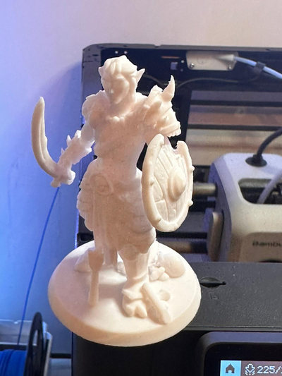 elf barbarian by vecho-mirakk-ruja miniatures people heroforge dnd figure 3d print model - Mito3D