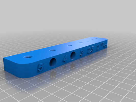 bondhus metric allen drive holder 20-20 rail by benjaminlgilman tools 2020 3d print model - Mito3D