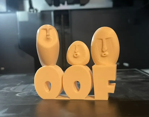 oof stones by wallie household decor oofsize prusa baby meme memes 3d print model - Mito3D