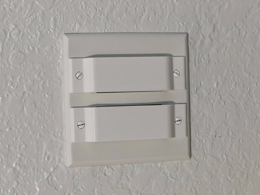 ışık değiştirmek engelleyici örtmek kılıf by tatlı ev halkı modeller duvar elektrik güç tıklayın blok do anahtarı dokunma tıklayıcı 3d print model - Mito3D