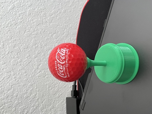 golf balle trophée remixé by biffé jouets jeux extérieur afficher titulaire soutien supporter collectionneur collection jouer club 3d print model - Mito3D