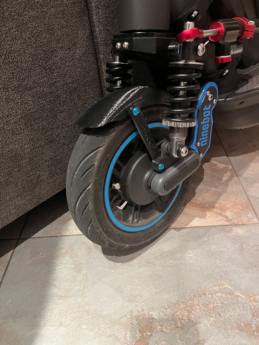 segway ninebot g30 köpekbalığı seti çamurluk vorne by hoffer christian 86 hobi kendin yap 3D print model - Mito3D