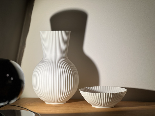 coucou bol by coiffeur ménage décor oeufs décorés décoration maison vase mode spirale 3d print model - Mito3D