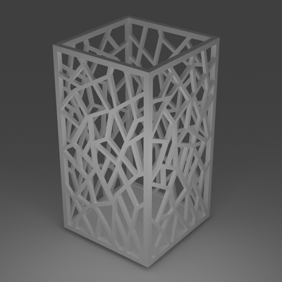 halter unterstützung 3 rechteckig by gefallener engel haushalt dekor kerze zuhause haus 3d print model - Mito3D
