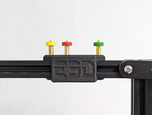 revo nozzle holder 20mm extrusion remixed by razi berg 3d printer accessories e3d ender3 e3drevo 3d print model - Mito3D