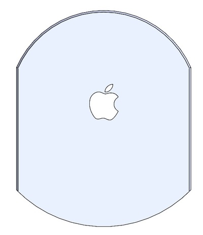 apple logo bokeh shape remixed by razi berg tools gadgets 3d print model - Mito3D