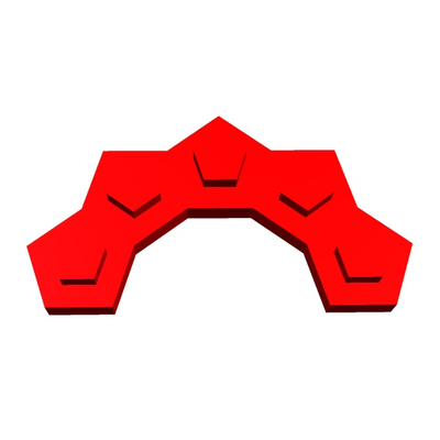 stelo mattone 5 5x5 1 by geometria strutturale formazione scolastica matematica vapore giocattolo stemeducation 3d print model - Mito3D