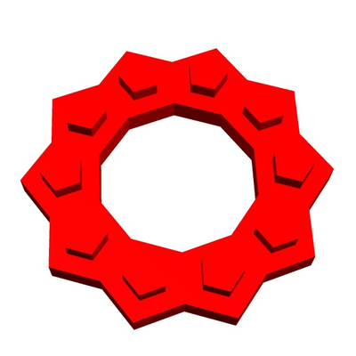 kök tuğla t5 5x10 2 by yapısal geometri eğitim matematik oyuncak matematikoyuncak geometrioyuncak i̇nşaat oyuncağı yapı seti inşa bloğu sesli 3d print model - Mito3D