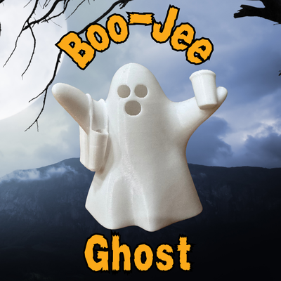 boo - jee ghost by speedlimit31 household decor ghost5 boojee halloween 2023 fun 3d print model - Mito3D