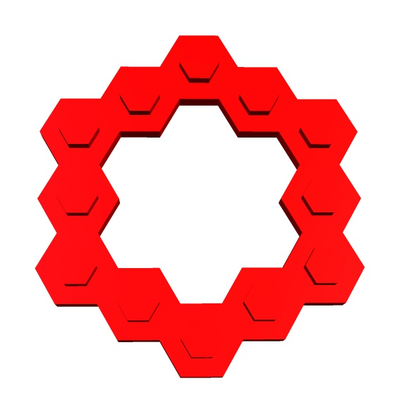 stelo mattone t6 6x12 1 by geometria strutturale formazione scolastica matematica giocattolo giocattoli costruzione constructionset mathtoys vocale 3d print model - Mito3D