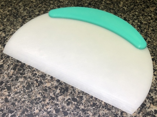 spatola by duane777 household house models spatula dough pizza thingiverse doughcutter 3d print model - Mito3D