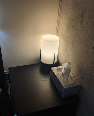 lámpara 140mm diámetro remezclado by alimento casa decoración ligero encendiendo 3d print model - Mito3D